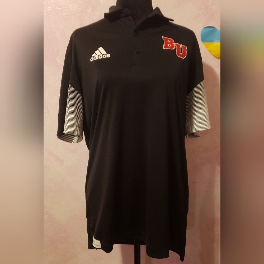 Adidas Black Men's Shirt with Logo